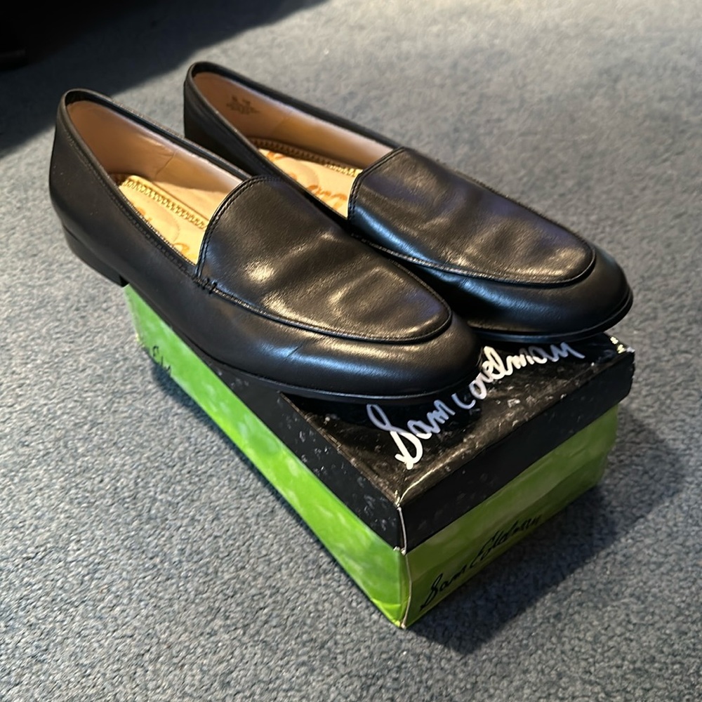 Sam Edelman Leon, Black leather loafer